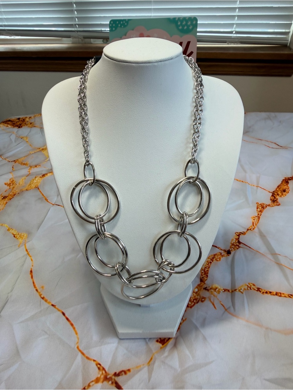 Urban Orbit Necklace and Earring set NWT